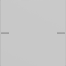 5751015 Gira Wippenset 1f Tastsens.4 System 55 Grau m Produktbild front M