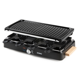 DO9261G Domo Raclette-Grill für 8 Personen Wooden design Produktbild