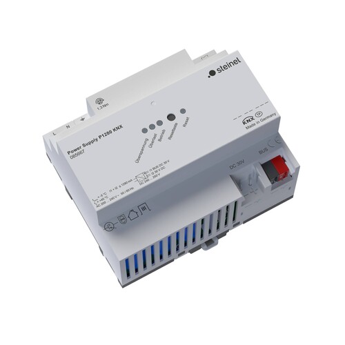 085667 Steinel Spannungsversorgung P1280 KNX Produktbild Front View L
