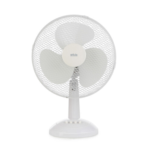 511039 Silva STV 325 Tischventilator, 30 cm, oszillierend, weiß Produktbild