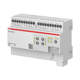 JRA/S 8.230.2.2 ABB KNX Jalousieaktor 8-fach mit manueller Bedienung Produktbild