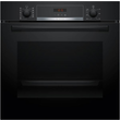 HBA574BB3 Bosch Einbau-Backofen 60x60 cm Schwarz Produktbild front S