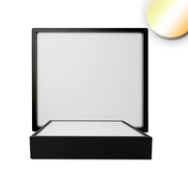 115494 Isoled LED Deckenleuchte PRO schwarz, 24W Produktbild front M