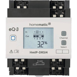 154431A0 EQ-3 Homematic Homematic IP Schaltaktor für Hutschienenmontage-4-fa Produktbild