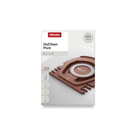 12557080 Miele Zubehör Staubsaugerbeutel CO HyClean Pure 4,5l für M1 Serie Produktbild front M