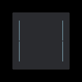 2CKA006199A0419 Busch-Jaeger AL Abdeckung 1-fach LFW/A.1.70.11-45M Produktbild front M
