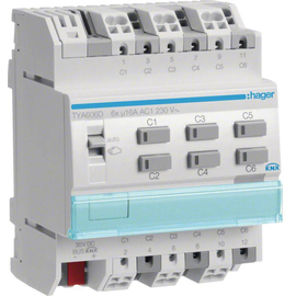 TYA606D Hager SCHALT-/JALOUSI Produktbild front M