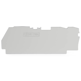 2104-1391 Wago Abschluss-und Zwischenplatte,1 mm dick,für 3-Leiter-K Produktbild