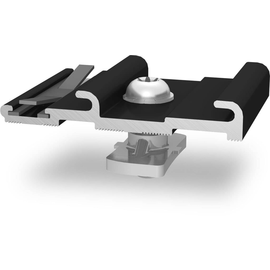 2002763 K2 Systems InsertionRail CrossConnector, schwarz eloxiert Produktbild
