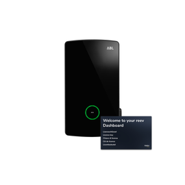 100000202 ABL Wallbox eM4 Single reev ready Controller eichrechtskonform mit Produktbild front M