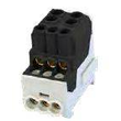 080010-4-3 Hora etec ZK 25/1 6x10mm² Unterverteilerblock UVB AL/Cu schw Haup Produktbild