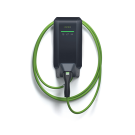 131742 Keba P40 Pro black | 22kW-3phase | cable 6m | BLE-WiFi | RFID-15118 | MID Produktbild