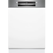 SBI4ECS28E Bosch Teilint. Geschirrspüler XXL 60cm Edlestahl Besteckschublade Produktbild front S
