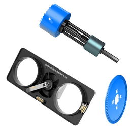 P857-74 Primo Bohr-Fixx und Bohrschablonen Set 74 mm Produktbild