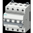 5SU13467FP16 Siemens FI/LS-Schalter, 6 kA, 4P Typ A, 30 mA, C-Char, In: 16A Un Produktbild