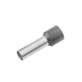 187003 Cimco Isol. Aderendh. 0,75mm² x 6mm,grau Isolation aus PP und Kupfer-DH Produktbild front M