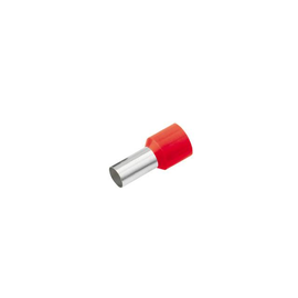 187114 Cimco Isol. Aderendh. 1,0 mm² x 8mm, rot Isolation aus PP und Kupfer-DH Produktbild front M