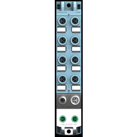 6ES71435BF000BA0 Siemens SIMATIC ET 200AL DIQ 4+DQ 4x24VDC/0,5A 8x M8 Produktbild front M