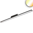 116810 Isoled 3-PH Linearleuchte prismatisch, 120cm, 42-56W, schwarz, 30 Produktbild front S