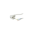 3822 Dotlux Netzkabel inkl. Schukostecker 1,8m grau Produktbild front S