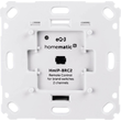 152000A0 EQ-3 Homematic Homematic IP Wandtaster für Markenschalter-2-fach Produktbild