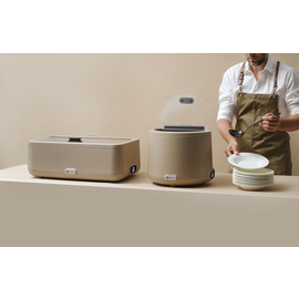 860557 Hendi Suppenkessel UNIQ, HENDI, 8L, Taupe, 220-240V/500W, 365x(H)325mm Produktbild