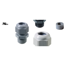 50.110PAR7035 Jacob PA-Perfect-KV m. Reduzier-Dichtring NPT 1 Zoll RAL7035 Produktbild front M