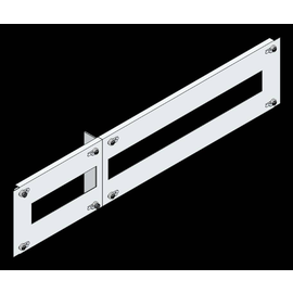 BCS150-1/3 Mehler Blenden Teilungs-Set Breite C Metall, 1/3+ 2/3 geteilt Produktbild