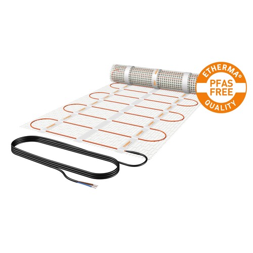 40061 Etherma eFLOOR-PRO-150-2700 Heizmatte extra dünn 2.7mm, PFAS frei 1 Produktbild