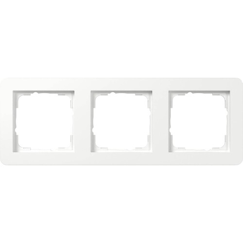 0213150 Gira Abdeckrahmen 3f Gira E1 Reinweiß Produktbild