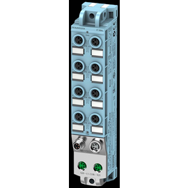 6ES71415BF000BA0 Siemens SIMATIC ET 200AL DI 8x24VDC 8x M8 Produktbild front M