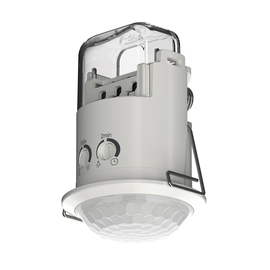 1030202 Theben PIRA T6 Mini Bewegungsmelder DE, Erfassungsbereich q Produktbild front M