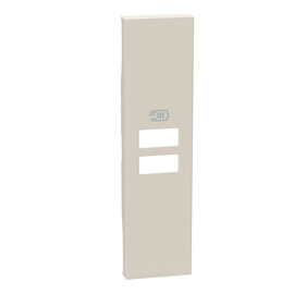 KM13C Bticino LivingNow Abdeckung 1- modulig für USB-Ladesteckdose, 2 USB-Bu Produktbild