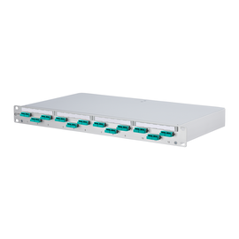 150205BA12-E Metz Connect OpDAT PF Patchfeld splice 12xSC-Duplex OM3 Produktbild front M