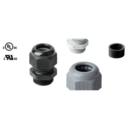 50021M25PA Jacob PA-Perfect-KV M25x1,5/PG21 RAL7001 Anschlussgew.15mm Produktbild