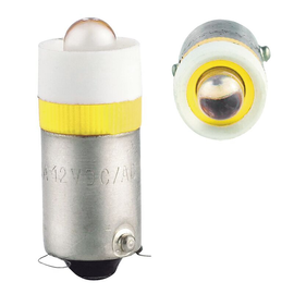 32725 Sirena LED-Leuchtmittel LDE S-BA9s 24V AC/DC, 21mA, gelb Produktbild front M