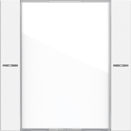 577127 Gira Wippenset 1f BSF Tastsens.4 System 55 Klar/Reinweiß m Produktbild front M