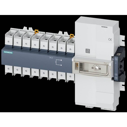 3KC34302AA220AA3 Siemens SENTRON, Netzumschalter 3KC, fernbetätigt, RTSE, Produktbild