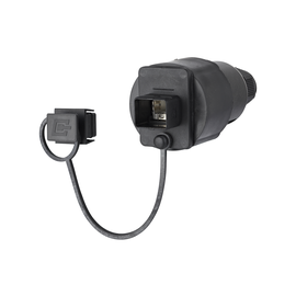 1401145512KE Metz Connect E-DAT Industry IP67 V4 Kabelkupplung + RJ45 Feldbuchse Produktbild