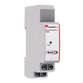 93083 B.E.G. Relaismodul Hutschienenmontage weiß IP20 DALI-LINK  Produktbild