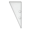 114834 Isoled Endkappe EC91 Aluminium weiß Produktbild
