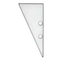 114834 Isoled Endkappe EC91 Aluminium weiß Produktbild