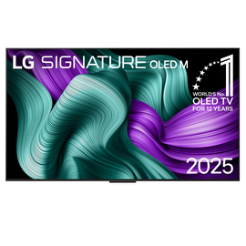 OLED97M59LA.AEU LG Elec. 4K OLED evo TV mit kabelloser AV Box (bis zu 10m Reich Produktbild front M