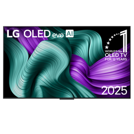 OLED77M59LA.AEU LG Elec. 4K OLED evo TV mit kabelloser AV Box (bis zu 10m Reich Produktbild front M