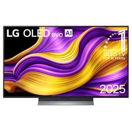 OLED48G59LS.AEU LG Elec. 4K OLED evo Gallery Design mit Standfuß-120Hz Displ Produktbild front M