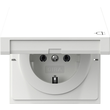 445470 Gira SCHUKO-Steckd. KD Flächenschalter Reinweiß Produktbild