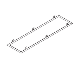 59MQ18005021 Siteco ApollonDeckeneinbaurahmen,Einbau Produktbild