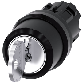 3SU10004BL510AA0 Siemens Schlüsselschalter RONIS, 22mm, rund, Ku Produktbild front M