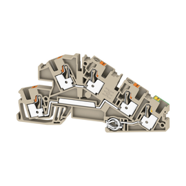 2669080000 Weidmüller AITB 4 BB L-L-PE Installations-Etagenklemme Produktbild front M