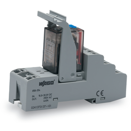 858-354 Wago Relaismodul,Eingangsnennspannung DC 24 Produktbild front M